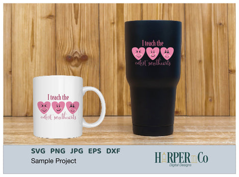 Cutest Heart Faces SVG PNG Cut EPS File SVG HarperNCo 