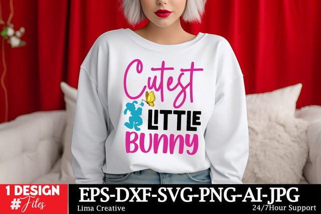 Cutest Little Bunny SVG Cut File SVG Insomnia Std 