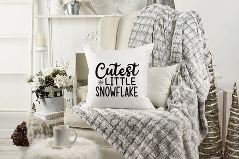 Cutest little snowflake SVG Design SVG Designangry 