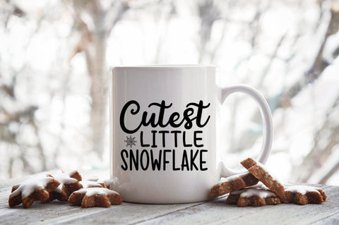 Cutest little snowflake SVG Design SVG Designangry 