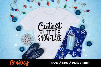 Cutest little snowflake SVG Design SVG Designangry 