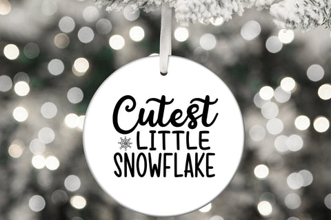Cutest little snowflake SVG Design SVG Designangry 