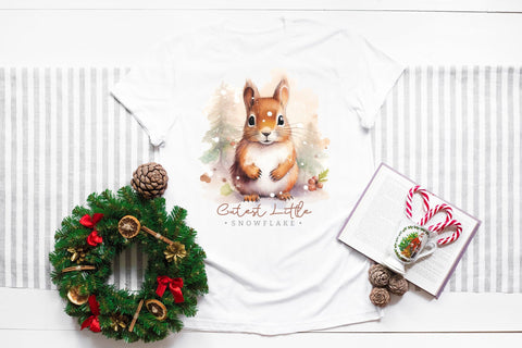 Cutest Little Snowflake, Winter PNG Sublimation Sublimation CraftLabSVG 