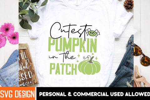 Cutest Pumpkin in the Patch SVG Cut File,Halloween Sublimation PNG, Halloween SVG Bundle,Halloween SVG Quotes,Halloween PNG, Halloween SVG SVG BlackCatsMedia 