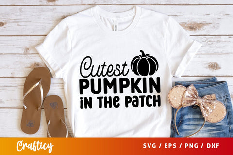 Cutest pumpkin in the patch SVG Design SVG Designangry 