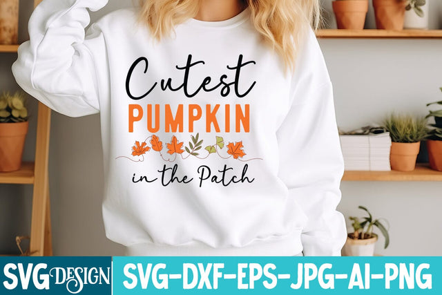 Cutest Pumpkin In the Patch SVG Design,Thanksgiving svg design,thanksgiving svg Cut Files,thanksgiving svg design,Fall svg design,Autumn Svg Design,thanksgiving Round sign svg,thanksgiving svg bundle SVG BlackCatsMedia 