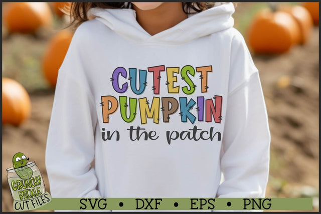 Cutest Pumpkin in the Patch SVG File SVG Crunchy Pickle 