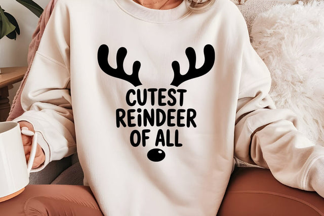 Cutest Reindeer Of All SVG Angelina750 