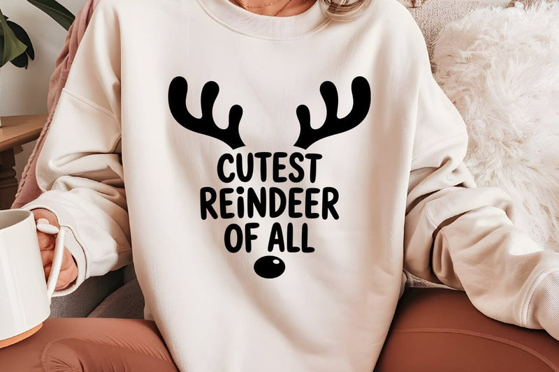 Cutest Reindeer Of All SVG Angelina750 