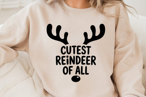 Cutest Reindeer Of All SVG Angelina750 