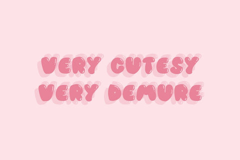 Cutesy Bubbles Sans Font Beck McCormick 