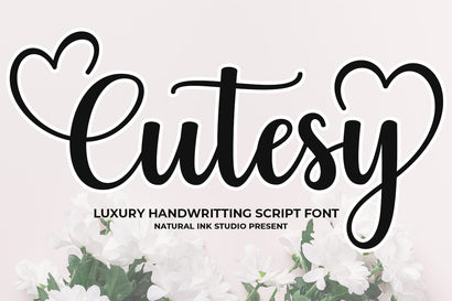 Cutesy Font Studio Natural Ink 