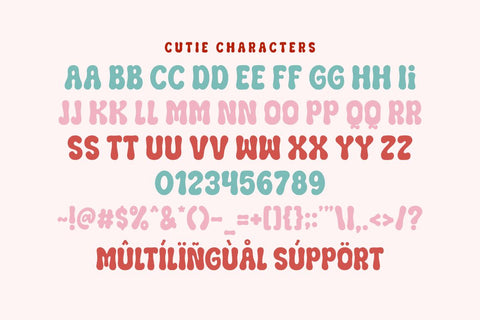 Cutie Candy - Cute Christmas Duo Font Font Masyafi Studio 