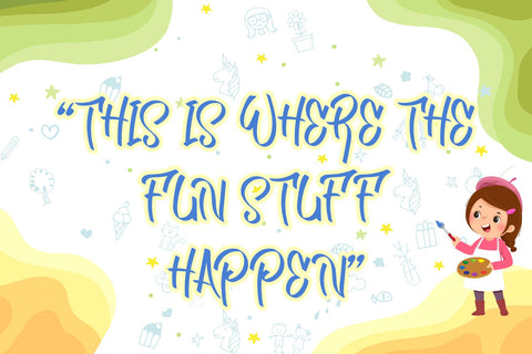 Cutie Olivia - Realistic Kids Handwritten Font Mozzatype 