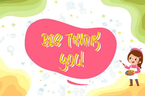 Cutie Olivia - Realistic Kids Handwritten Font Mozzatype 