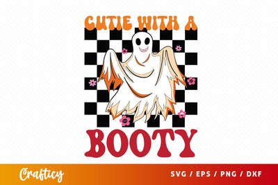 Cutie with a booty SVG Design SVG Designangry 