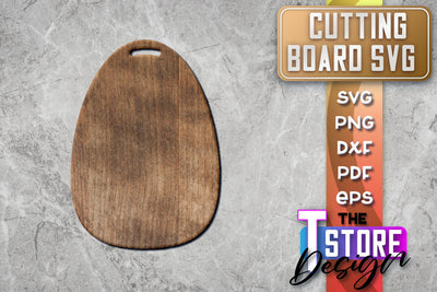 Cutting Board Laser Cut | Kitchen SVG | Home Design | CNC File SVG The T Store Design 