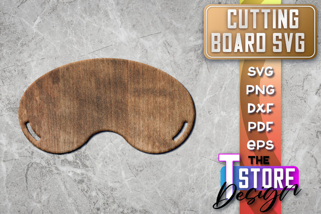 Cutting Board Laser Cut | Kitchen SVG | Home Design | CNC File SVG The T Store Design 