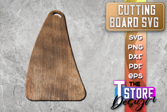 Cutting Board Laser Cut | Kitchen SVG | Home Design | CNC File SVG The T Store Design 