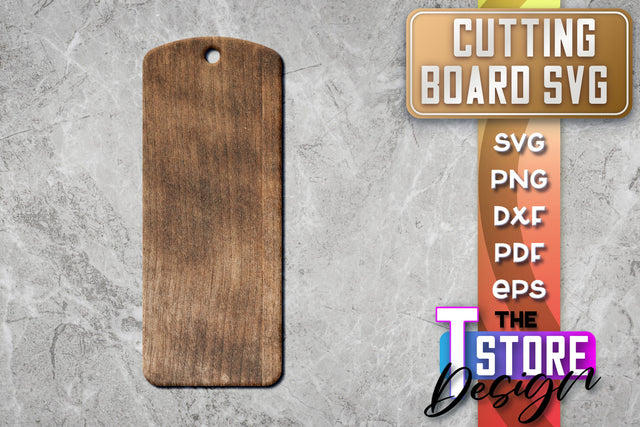 Cutting Board Laser Cut | Kitchen SVG | Home Design | CNC File SVG The T Store Design 
