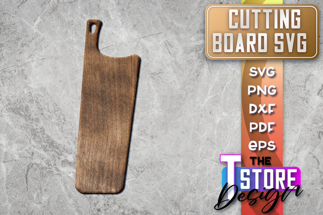 Cutting Board Laser Cut | Kitchen SVG | Home Design | CNC File SVG The T Store Design 