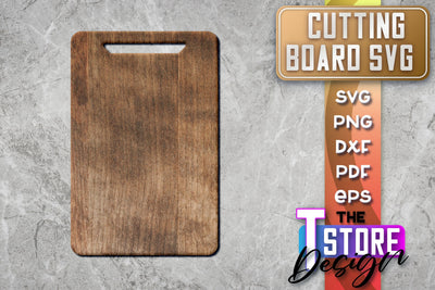 Cutting Board Laser Cut | Kitchen SVG | Home Design | CNC File SVG The T Store Design 