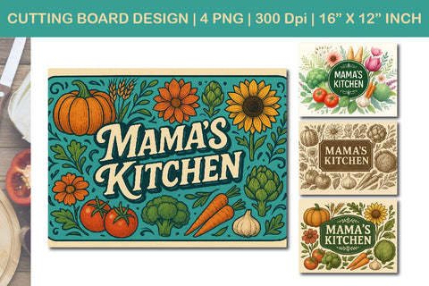 Cutting Board , Mom Kitchen, Funny Sublimation Sublimation Paper Switch 