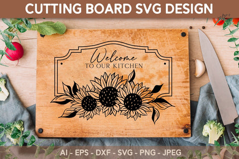 Cutting board SVG bundle Kitchen quotes svg Glowforge svg SVG Paperjamlab 