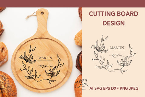 Cutting board SVG design Farmhouse sign SVG Kitchen svg dxf SVG Paperjamlab 