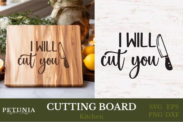 Cutting Board SVG | Funny Kitchen SVG SVG Petunia Digital Design 
