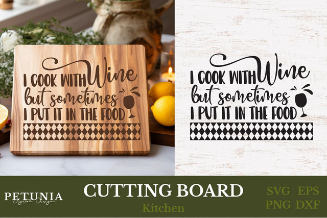 Cutting Board SVG | Funny Kitchen SVG SVG Petunia Digital Design 