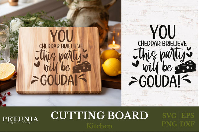 Cutting Board SVG | Funny Kitchen SVG SVG Petunia Digital Design 