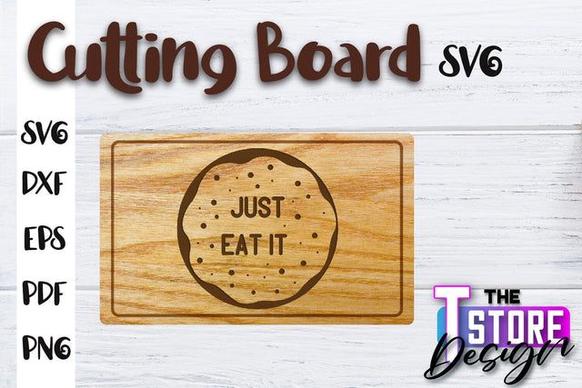Cutting Board SVG | Kitchen Quotes SVG | Home Design | SVG File SVG The T Store Design 