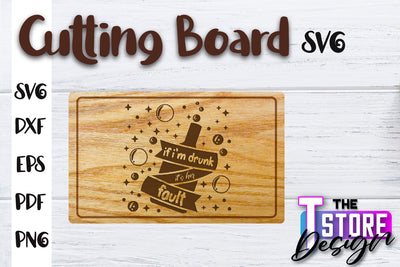 Cutting Board SVG | Kitchen Quotes SVG | Home Design | SVG File SVG The T Store Design 