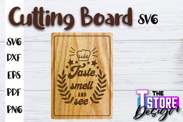 Cutting Board SVG | Kitchen Quotes SVG | Home Design | SVG File SVG The T Store Design 