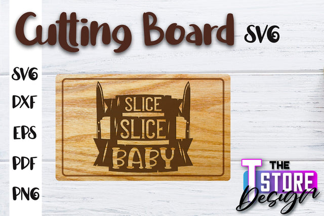 Cutting Board SVG | Kitchen Quotes SVG | Home Design | SVG File SVG The T Store Design 