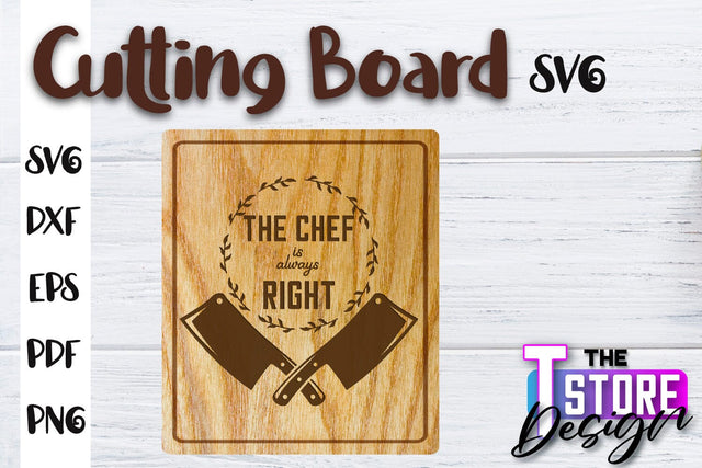 Cutting Board SVG | Kitchen Quotes SVG | Home Design | SVG File SVG The T Store Design 