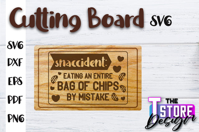 Cutting Board SVG | Kitchen Quotes SVG | Home Design | SVG File SVG The T Store Design 