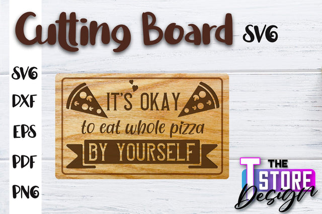 Cutting Board SVG | Kitchen Quotes SVG | Home Design | SVG File SVG The T Store Design 
