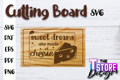 Cutting Board SVG | Kitchen Quotes SVG | Home Design | SVG File SVG The T Store Design 