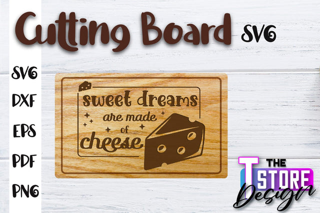 Cutting Board SVG | Kitchen Quotes SVG | Home Design | SVG File SVG The T Store Design 