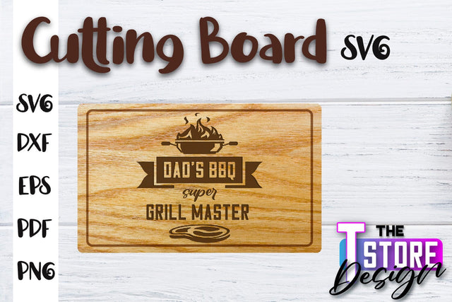 Cutting Board SVG | Kitchen Quotes SVG | Home Design | SVG File SVG The T Store Design 