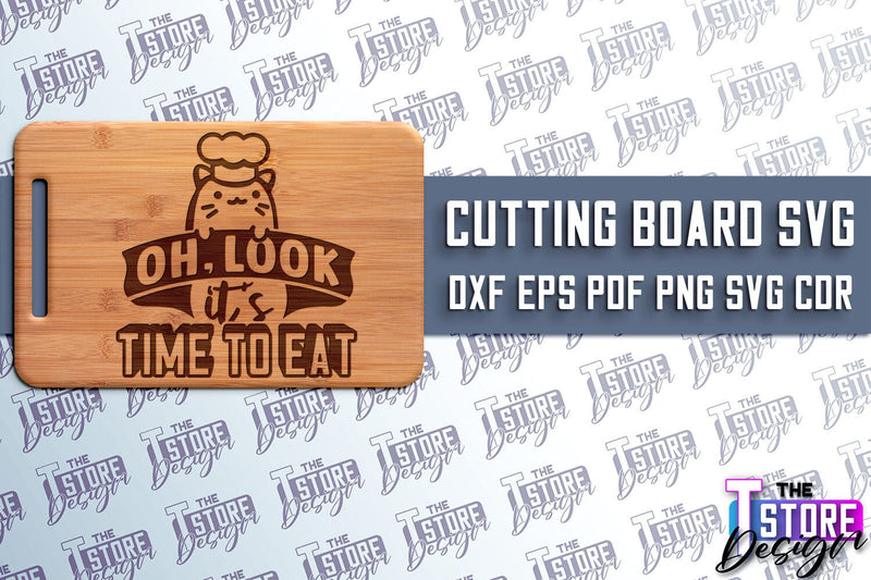 Cutting Board SVG | Kitchen Quotes SVG | Home Design | SVG File v.1 SVG The T Store Design 