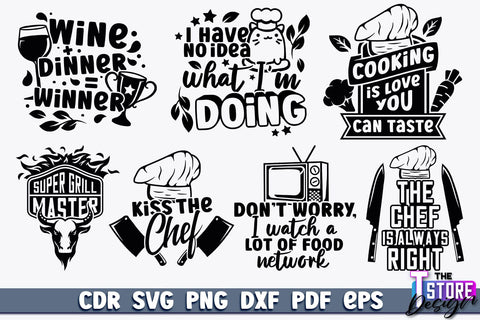 Cutting Board SVG | Kitchen Quotes SVG | Home Design | SVG File v.1 SVG The T Store Design 