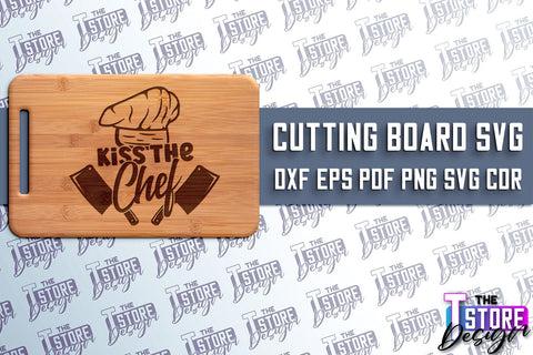 Cutting Board SVG | Kitchen Quotes SVG | Home Design | SVG File v.1 SVG The T Store Design 