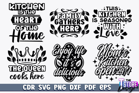 Cutting Board SVG | Kitchen Quotes SVG | Home Design | SVG File v.1 SVG The T Store Design 