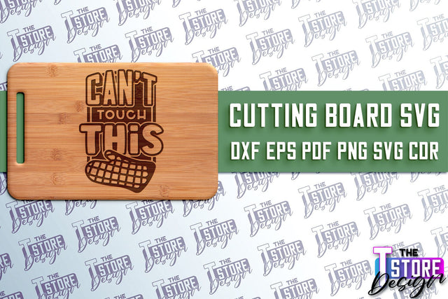 Cutting Board SVG | Kitchen Quotes SVG | Home Design | SVG File v.2 SVG The T Store Design 