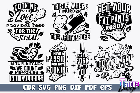 Cutting Board SVG | Kitchen Quotes SVG | Home Design | SVG File v.2 SVG The T Store Design 