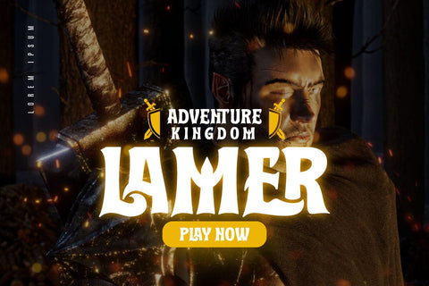 Cuy Mlaont - Film Display Font Font twinletter 