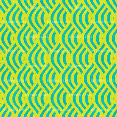 Cyber Lime And Teal Mid Century Pattern Digital Paper With Fabric Texture Digital Pattern Karma Genie Graphics 